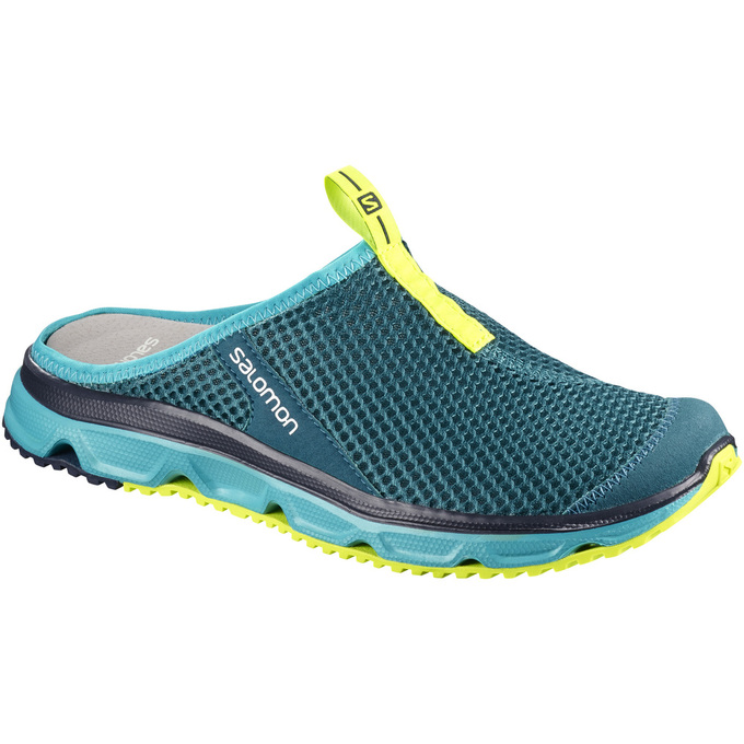 Salomon Singapore Womens Sandals - RX SLIDE 3.0 W Blue | 81965-LUJZ